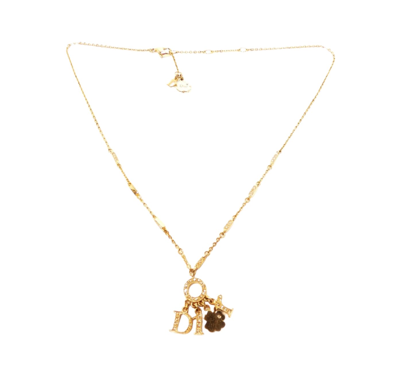 Dior four leaf clover necklace shop