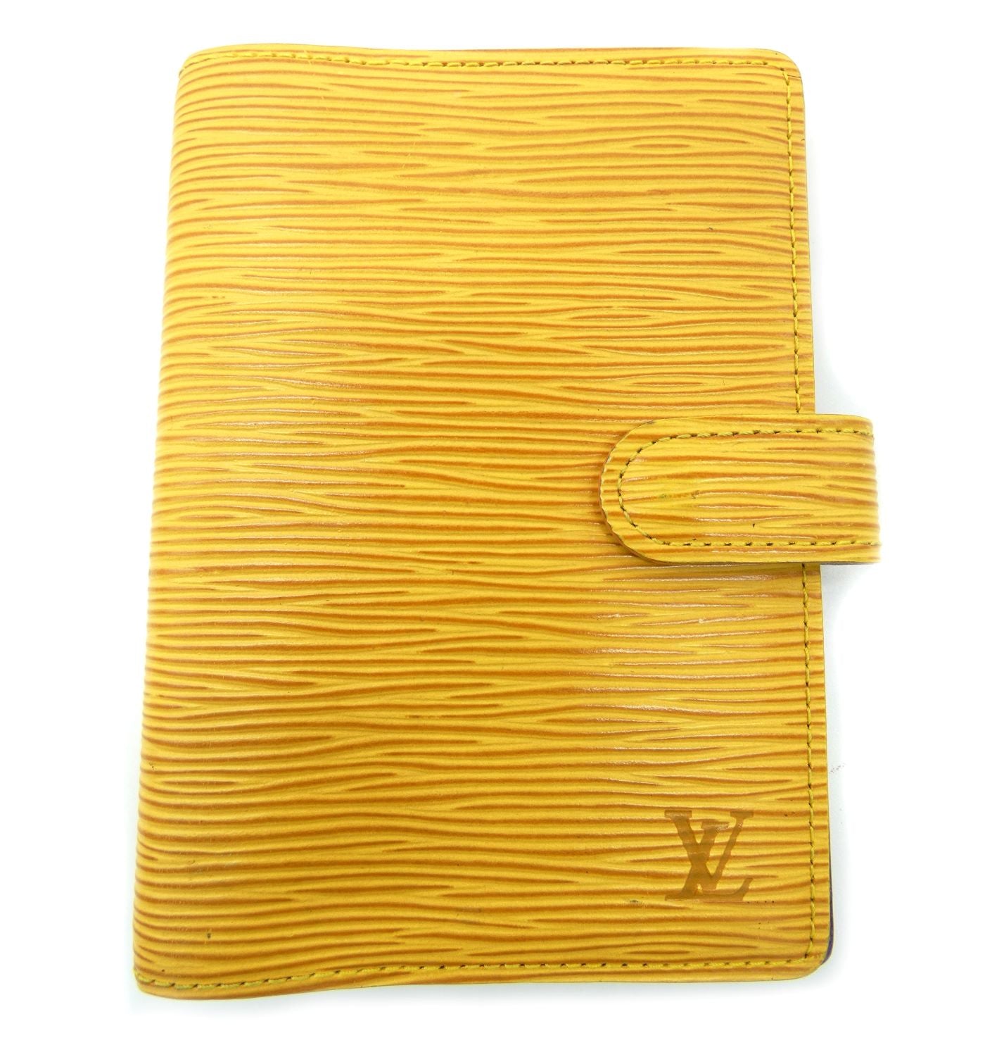 Louis Vuitton Vintage Louis Vuitton Yellow Epi Leather Agenda