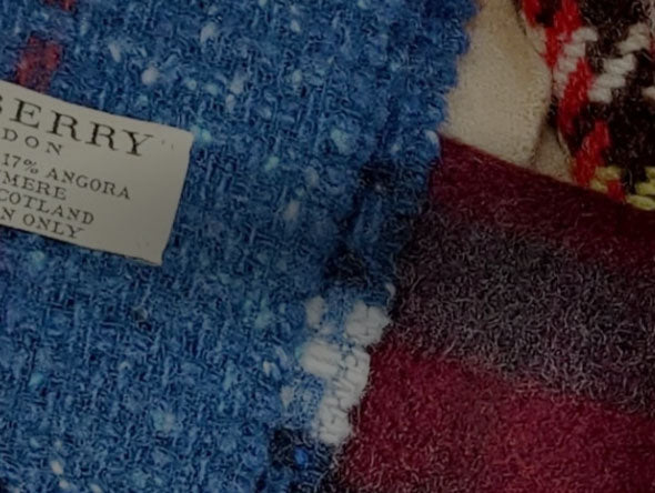 Burberry Scarf Collection at Occhi Azzurri