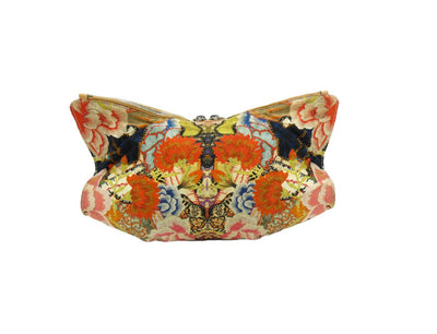 Alexander McQueen Silk Floral Print De Manta Bag Bag Alexander McQueen