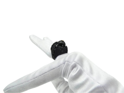 Gucci Black Large Cocktail Ring Ring Gucci