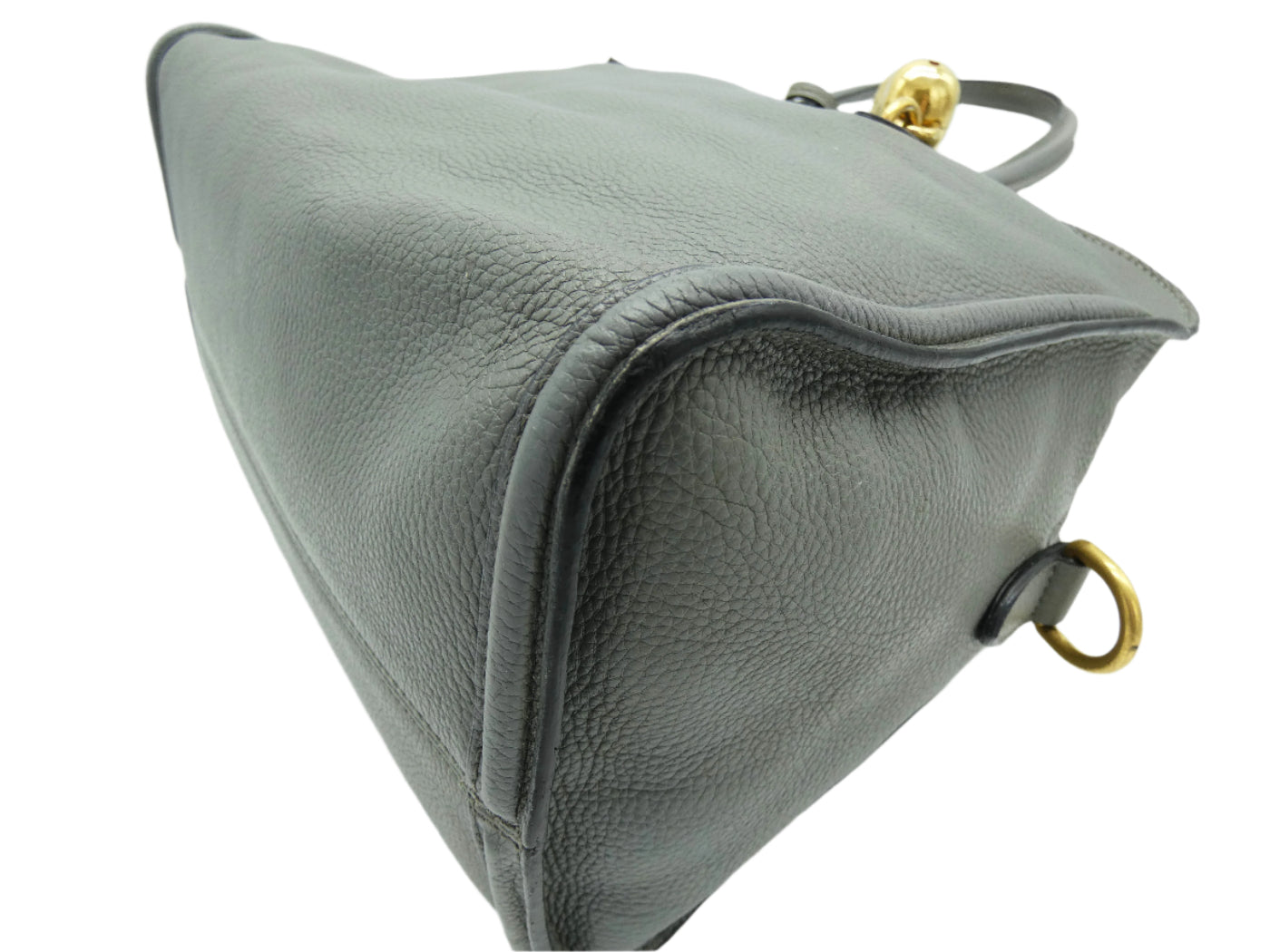 Alexander McQueen Skull Padlock Grey 2way Handle Bag Bag Alexander McQueen
