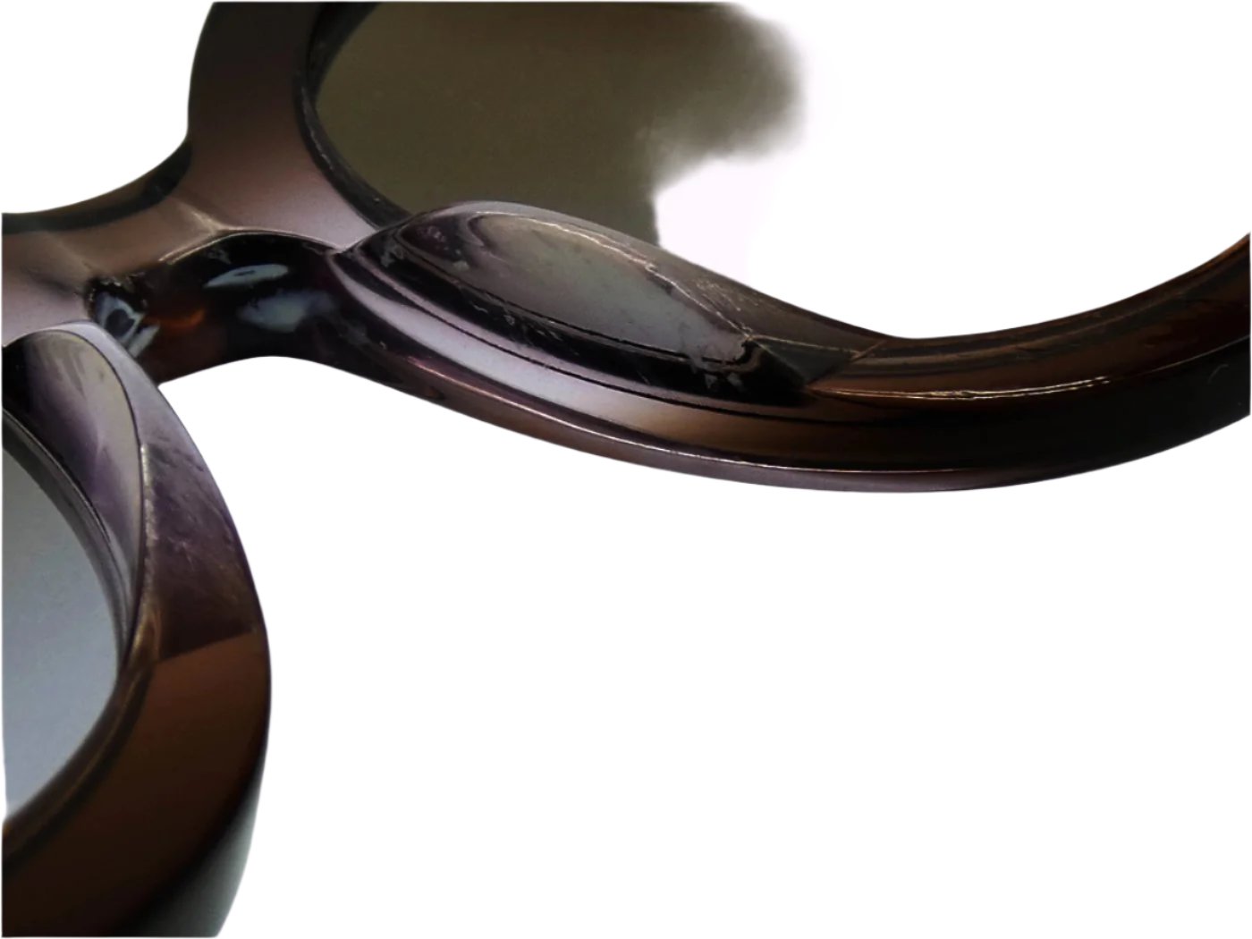Prada Vintage Baroque Purple and Brown Sunglasses SPR27N Sunglasses Prada
