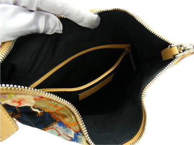 Alexander McQueen Silk Floral Print De Manta Bag Bag Alexander McQueen