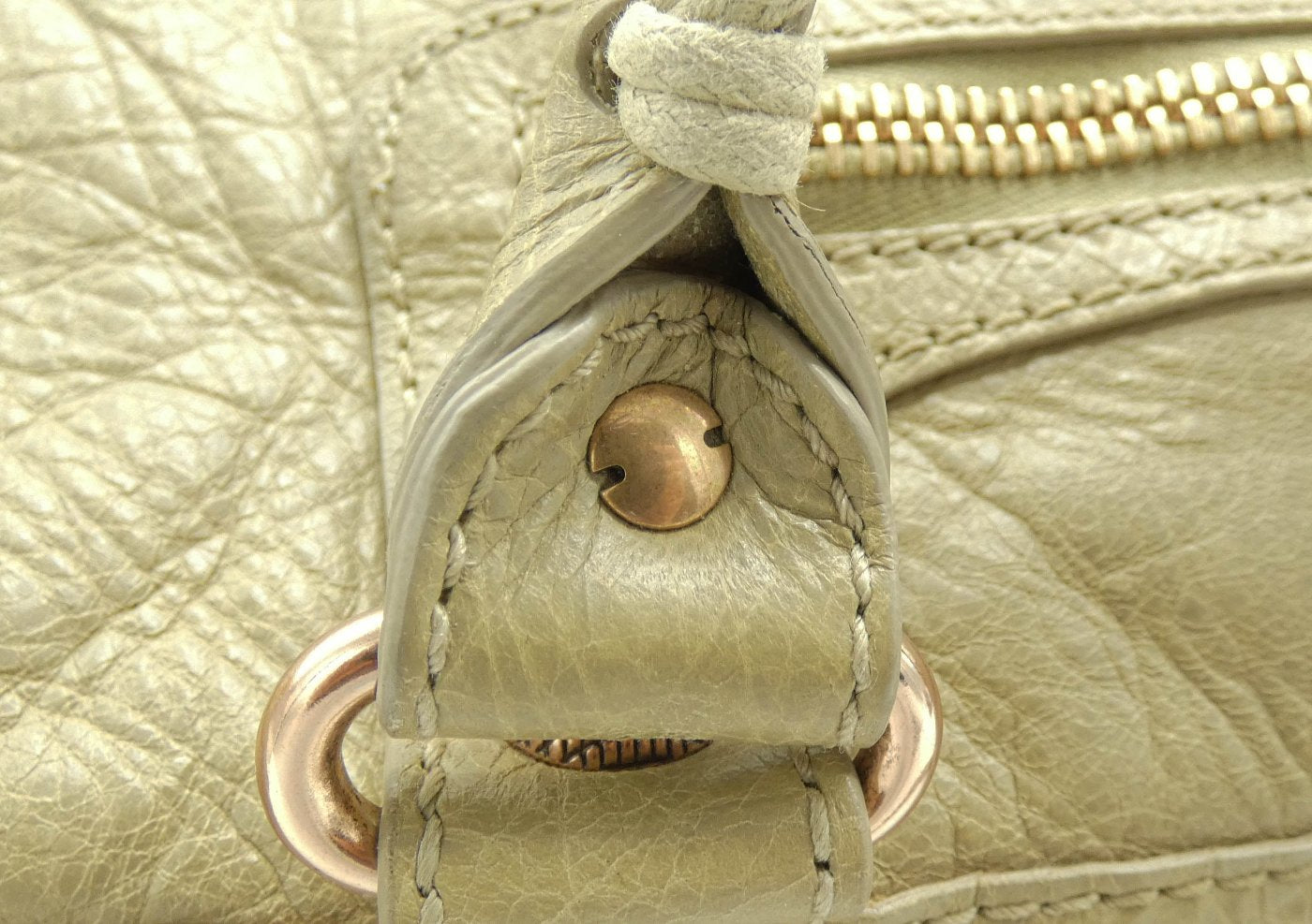 Balenciaga Sandstone Agneau Classic Work Bag Bag Balenciaga