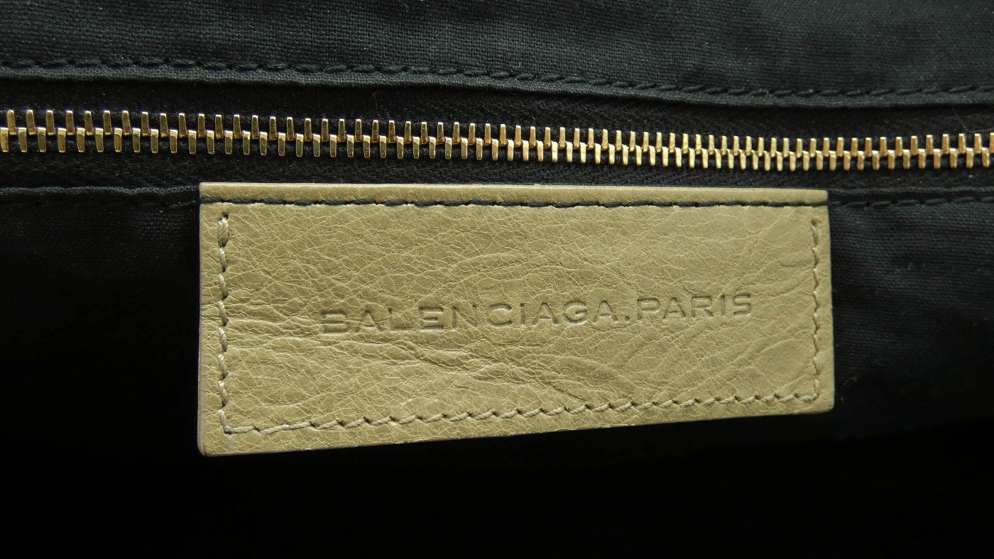 Balenciaga Sandstone Agneau Classic Work Bag Bag Balenciaga