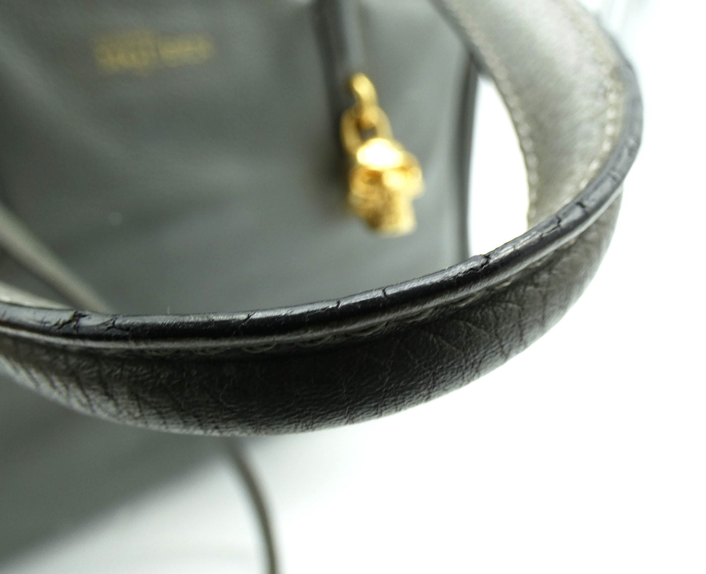 Alexander McQueen Skull Padlock Grey 2way Handle Bag Bag Alexander McQueen