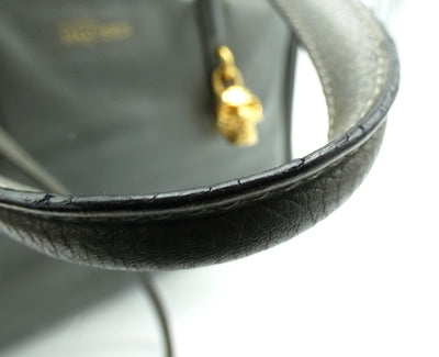 Alexander McQueen Skull Padlock Grey 2way Handle Bag Bag Alexander McQueen