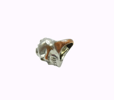 Alexander McQueen Silver Lost at Sea Skull Necklace and Ring Necklace Alexander McQueen
