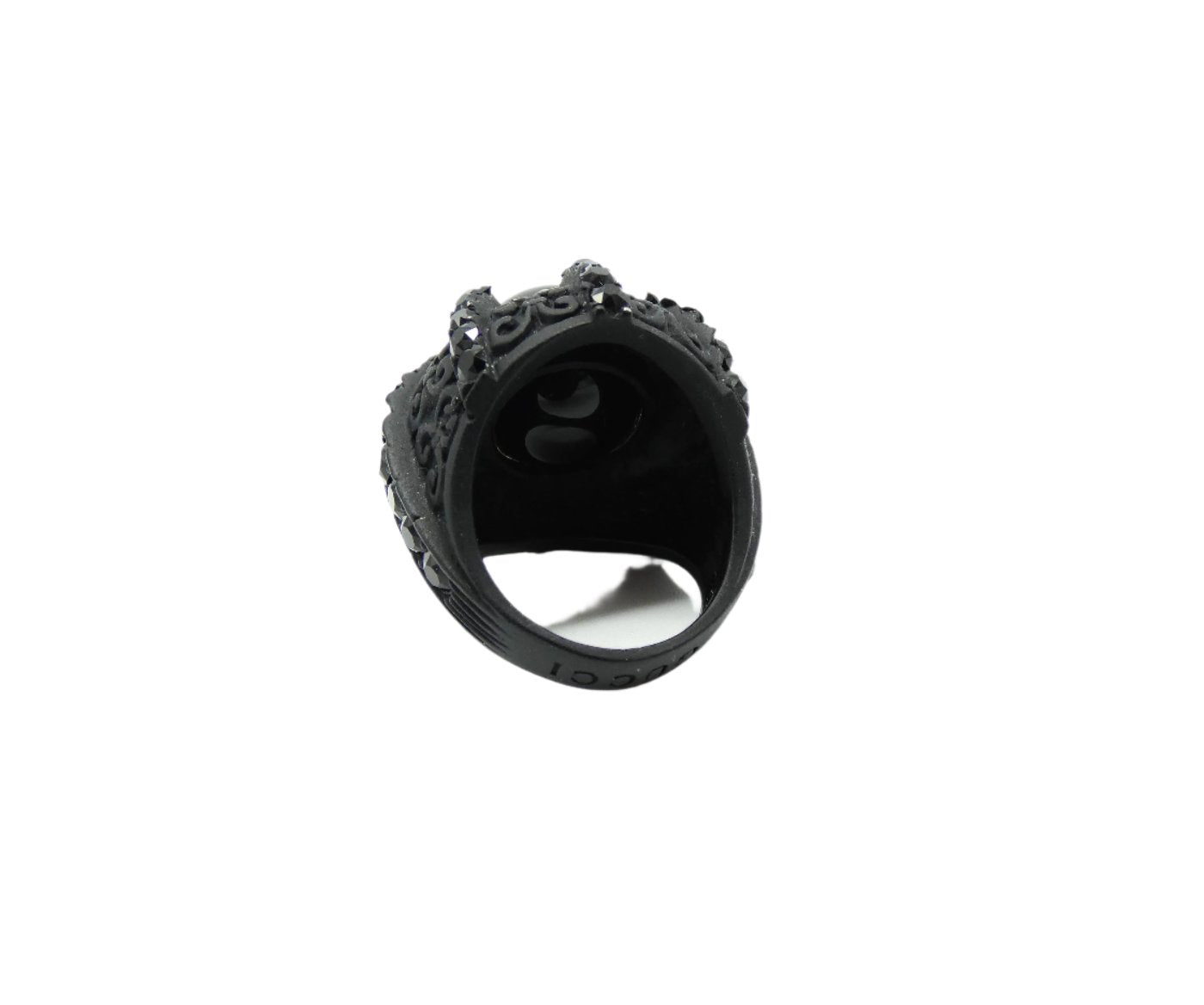 Gucci Black Large Cocktail Ring Ring Gucci