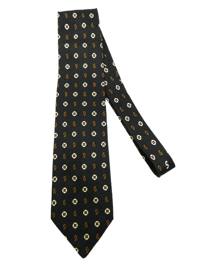 Dolce & Gabbana Graphic Silk Tie Ties Dolce & Gabbana