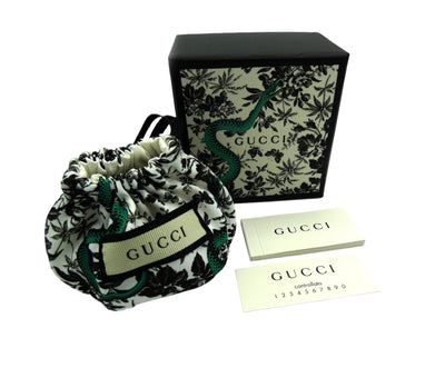 Gucci Sterling Silver Heart Charm Bracelet Necklace Gucci