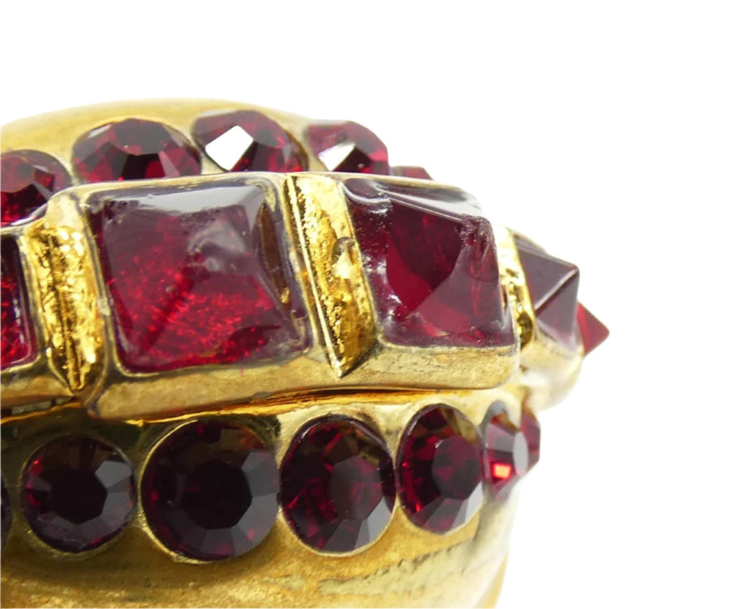 Alexander McQueen The Faceted Stone Ring | Gold | FARFETCH