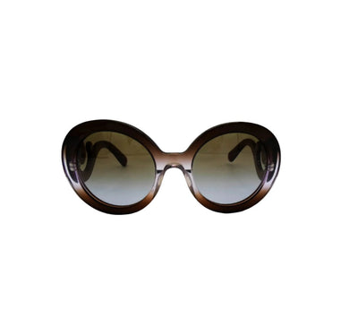 Prada Vintage Baroque Purple and Brown Sunglasses SPR27N Sunglasses Prada