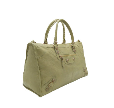 Balenciaga Sandstone Agneau Classic Work Bag Bag Balenciaga
