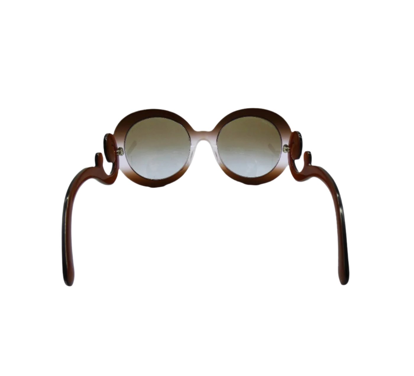 Prada Vintage Baroque Purple and Brown Sunglasses SPR27N Sunglasses Prada