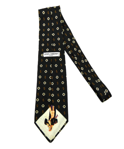 Dolce & Gabbana Graphic Silk Tie Ties Dolce & Gabbana