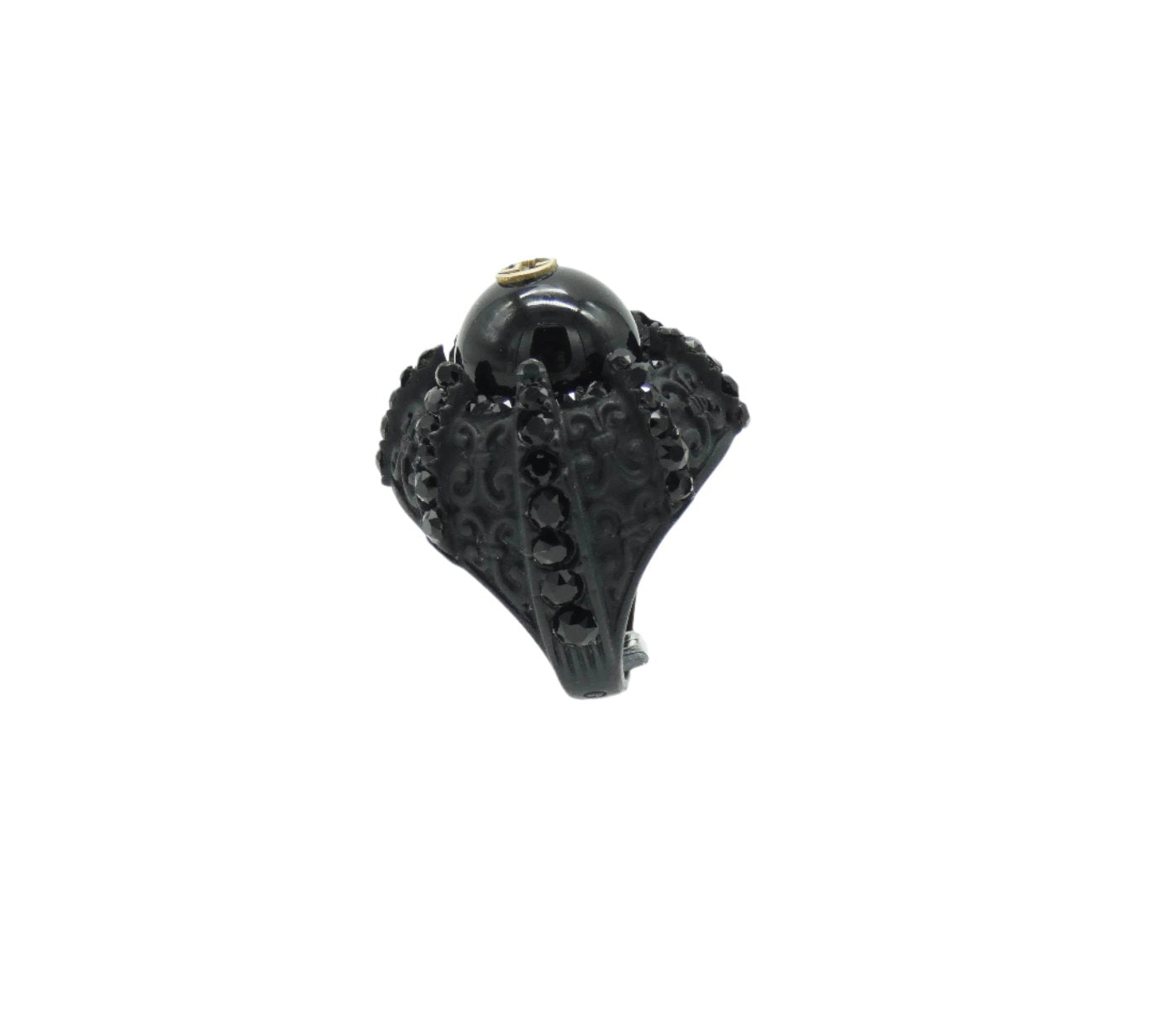 Gucci Black Large Cocktail Ring Ring Gucci