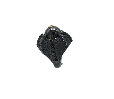Gucci Black Large Cocktail Ring Ring Gucci