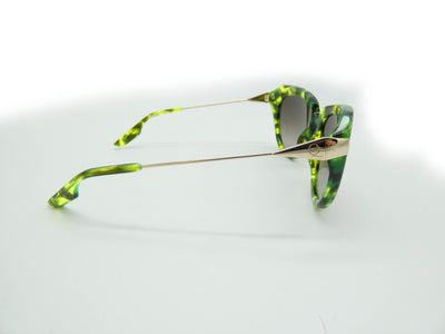 Alexander McQueen Sunglasses Green with Silver MCQ0006/S Sunglasses Alexander McQueen