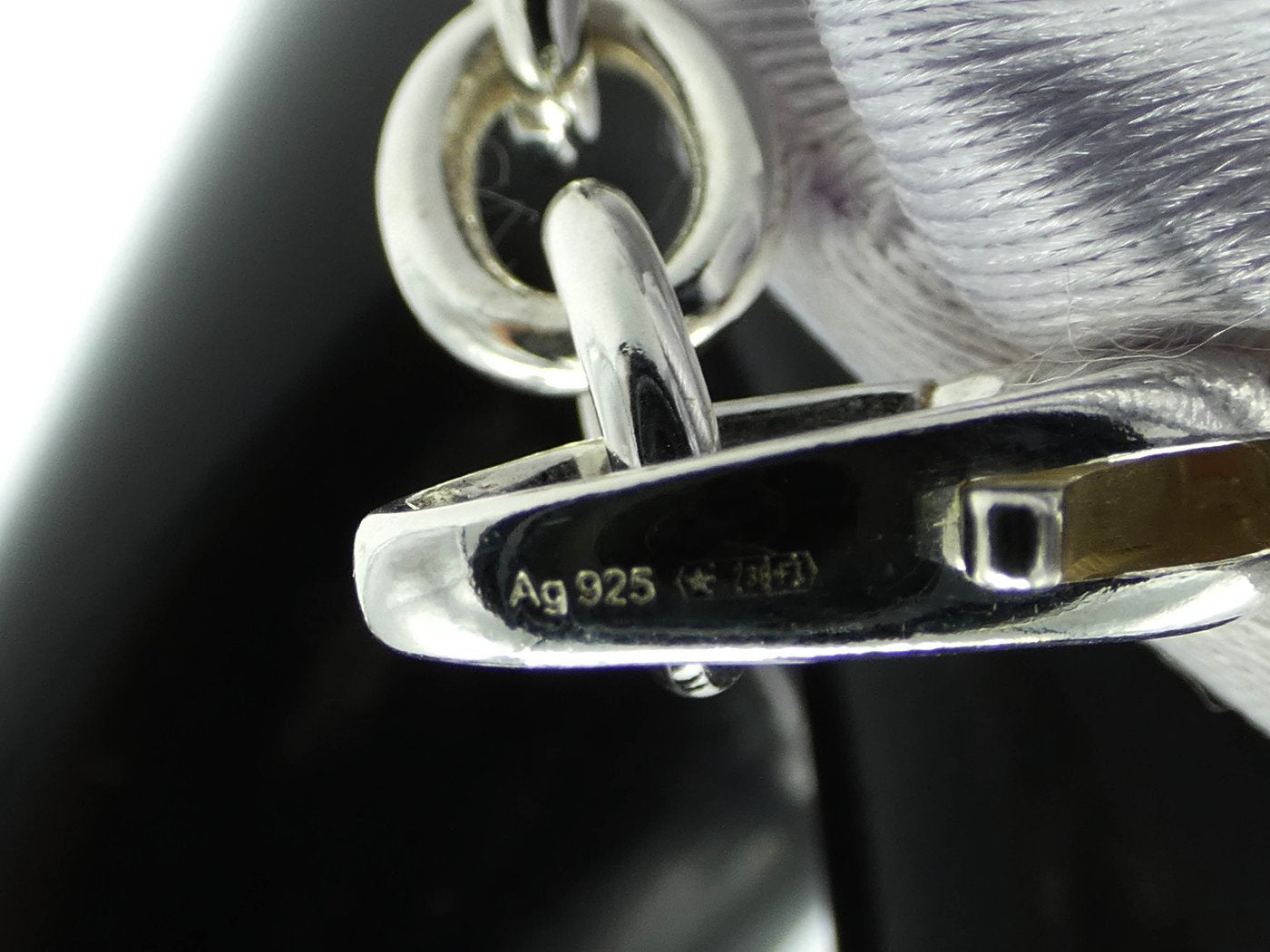 Gucci Sterling Silver Heart Charm Bracelet Necklace Gucci