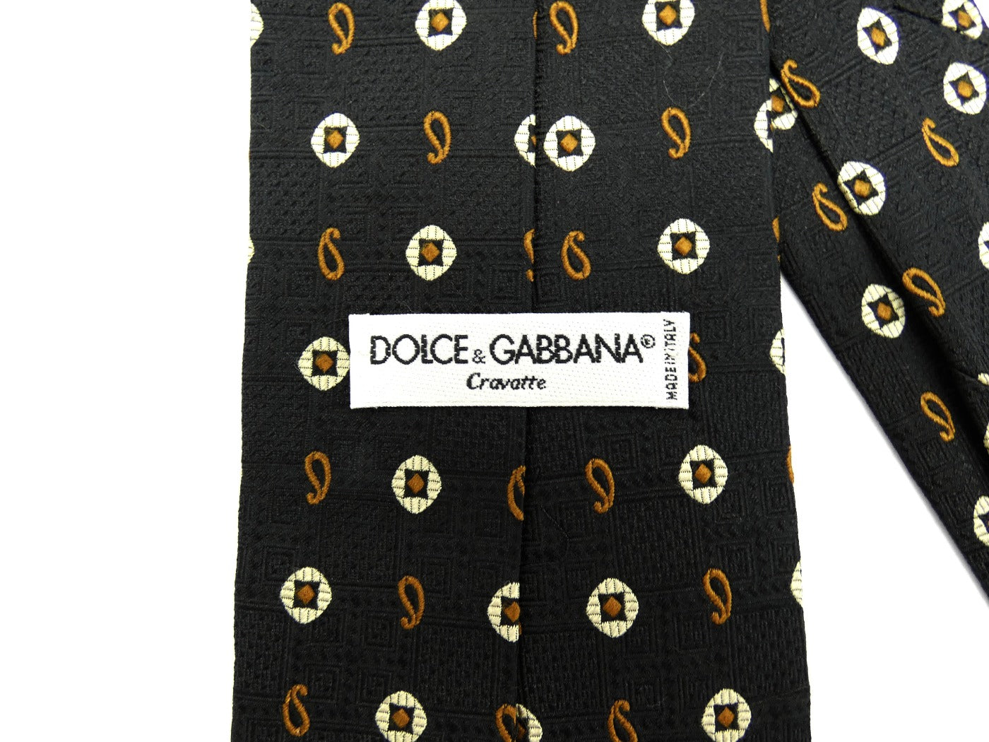 Dolce & Gabbana Graphic Silk Tie Ties Dolce & Gabbana