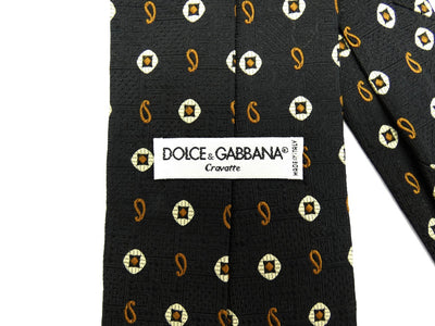 Dolce & Gabbana Graphic Silk Tie Ties Dolce & Gabbana