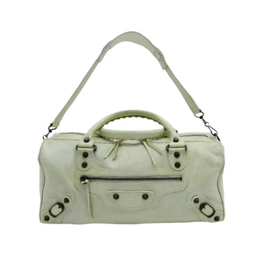 Balenciaga Cream Agneau Twiggy Bag Balenciaga