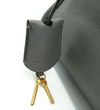 Alexander McQueen Skull Padlock Grey 2way Handle Bag Bag Alexander McQueen