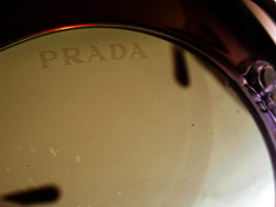 Prada Vintage Baroque Purple and Brown Sunglasses SPR27N Sunglasses Prada