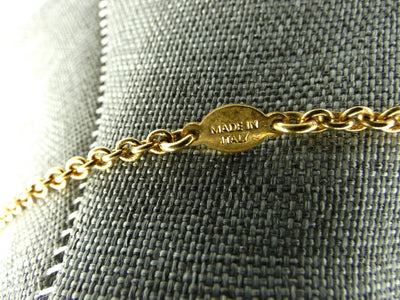 Alexander McQueen Gold Winged Skull Necklace Necklace Alexander McQueen