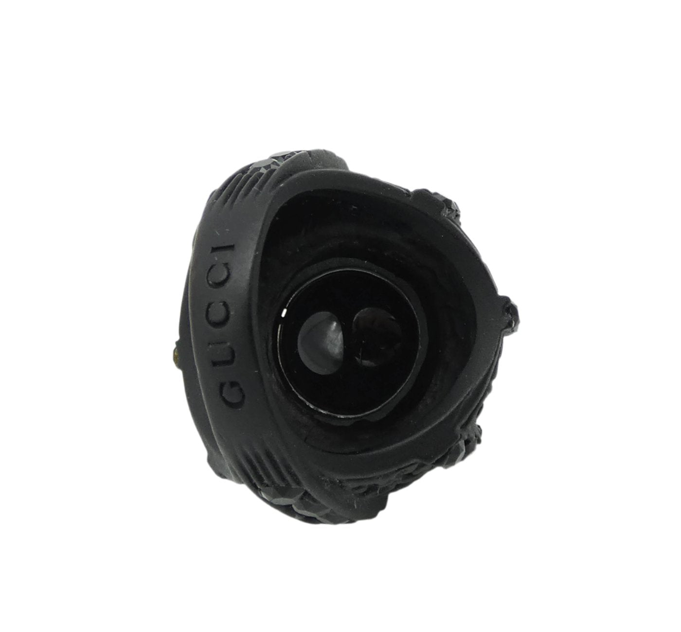Gucci Black Large Cocktail Ring Ring Gucci