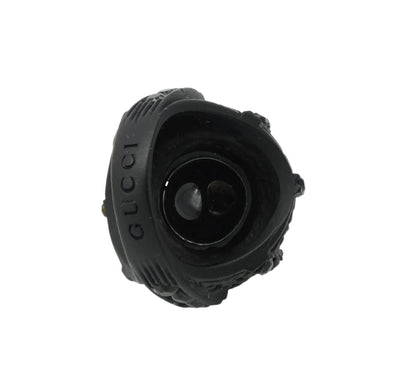 Gucci Black Large Cocktail Ring Ring Gucci
