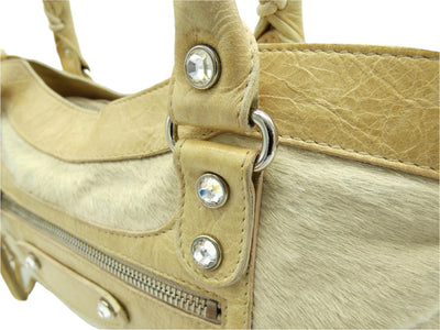 Balenciaga Limited Holiday Edition Vintage First 2way Pony Handbag Balenciaga