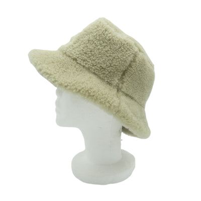 Etro Beige Lambswool Logo Bucket Hat Hats Etro