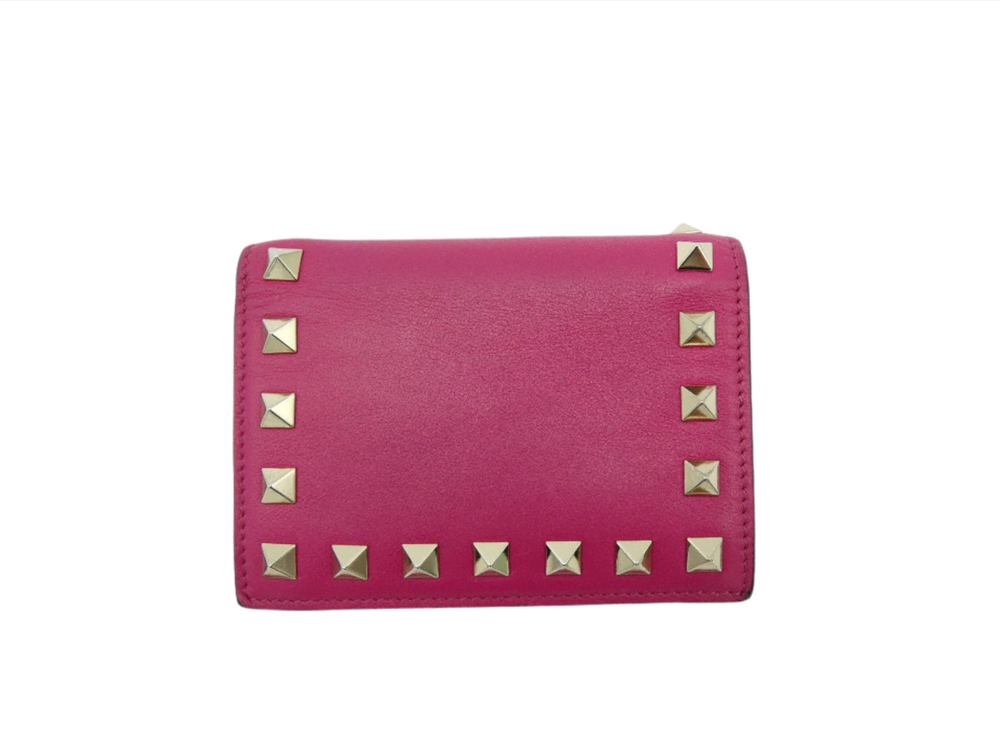 Valentino Garavani Rock Stud Compact Wallet