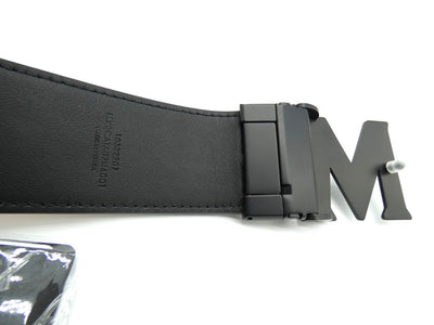 MCM Claus M Tan Leather Reversible Belt Black Buckle Belt MCM
