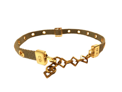 Christian Dior Canvas Choker Necklace Christian Dior