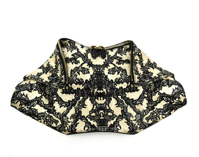 Alexander McQueen Silk Lace Print Large De Manta Bag Bag Alexander McQueen