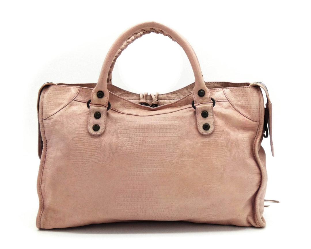 Balenciaga Parme Lizard Embossed 10 Year Anniversary Edition