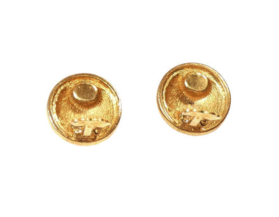 Christian Dior CD Buttons Earrings Earrings Christian Dior