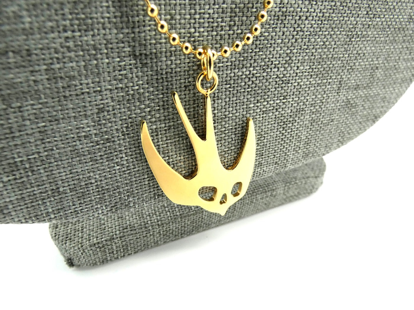 Alexander McQueen Gold Swallow Necklace Necklace Alexander McQueen