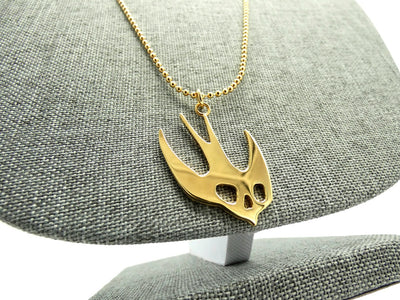 Alexander McQueen Gold Swallow Necklace Necklace Alexander McQueen