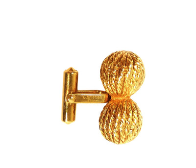 Christian Dior Vintage Rope Cufflinks and Tie Pin Set Cufflinks Christian Dior