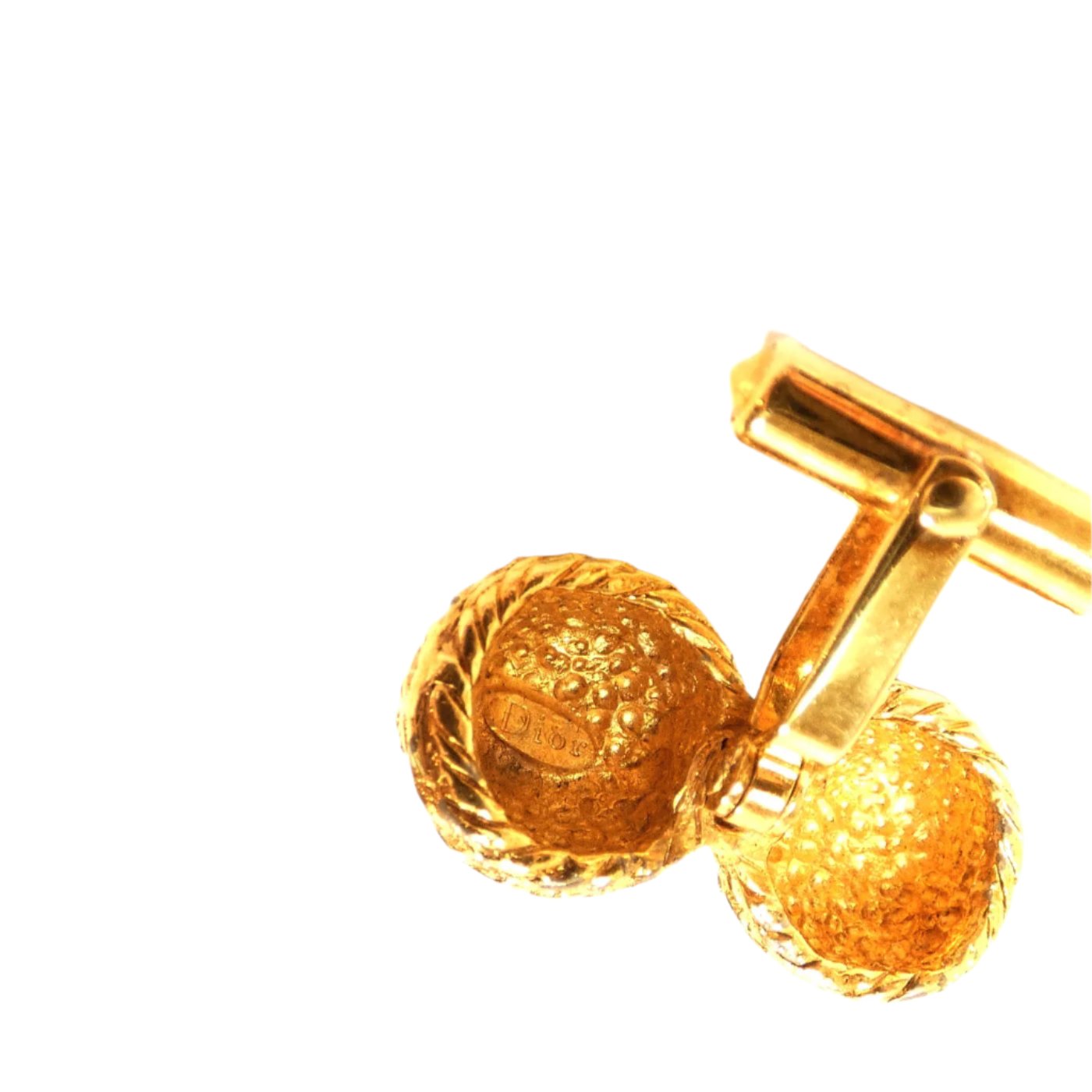 Christian Dior Vintage Rope Cufflinks and Tie Pin Set Cufflinks Christian Dior