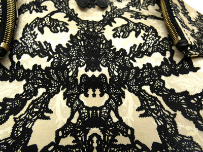 Alexander McQueen Silk Lace Print Large De Manta Bag Bag Alexander McQueen