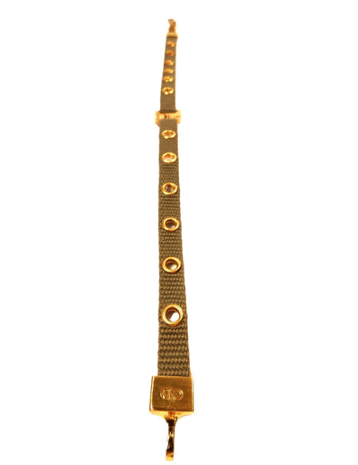 Christian Dior Canvas Choker Necklace Christian Dior