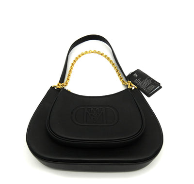 MCM Black Leather Medium Mode Travia Shoulder Bag Bag MCM