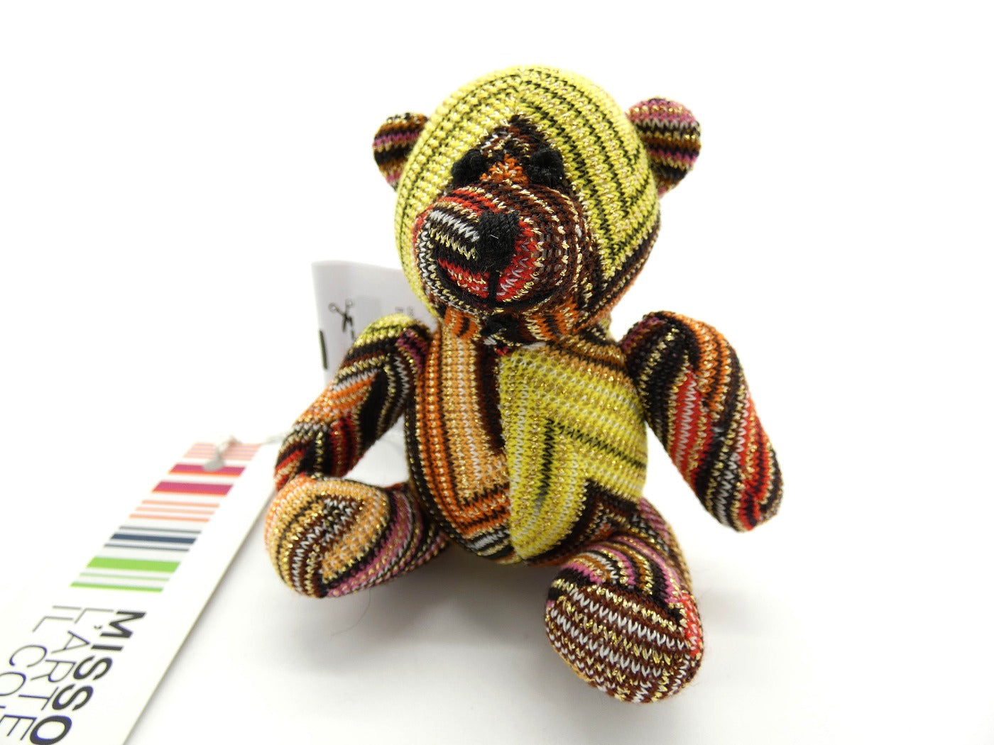 Missoni Multi-Coloured Teddy Key Chain Keychain Missoni