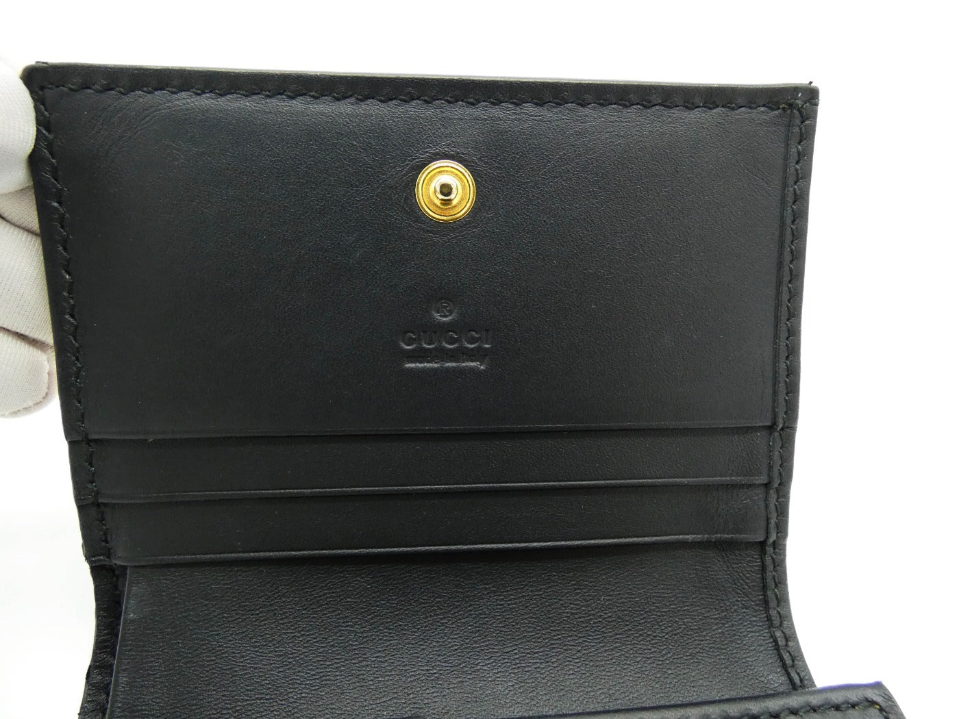 Gucci GG Supreme Gold Bee Wallet Wallet Gucci